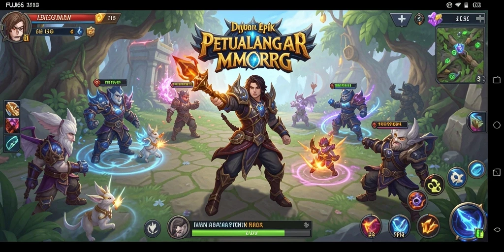 Tampilan gameplay menarik di dunia petualangan FUJI66.