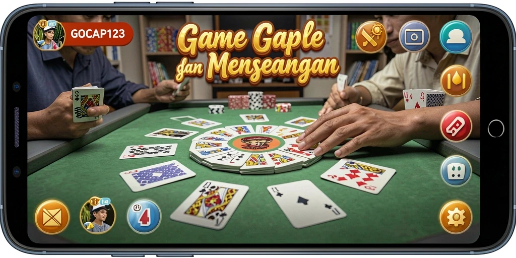 Tampilan gameplay GOCAP123 yang menarik dan interaktif.