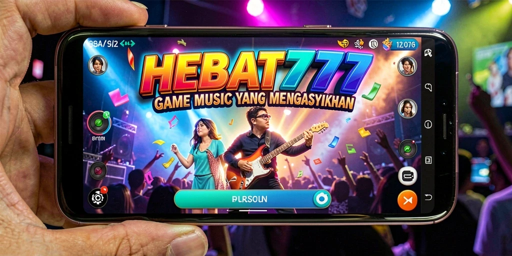 Tampilan permainan HEBAT777 yang penuh warna dan interaktif.