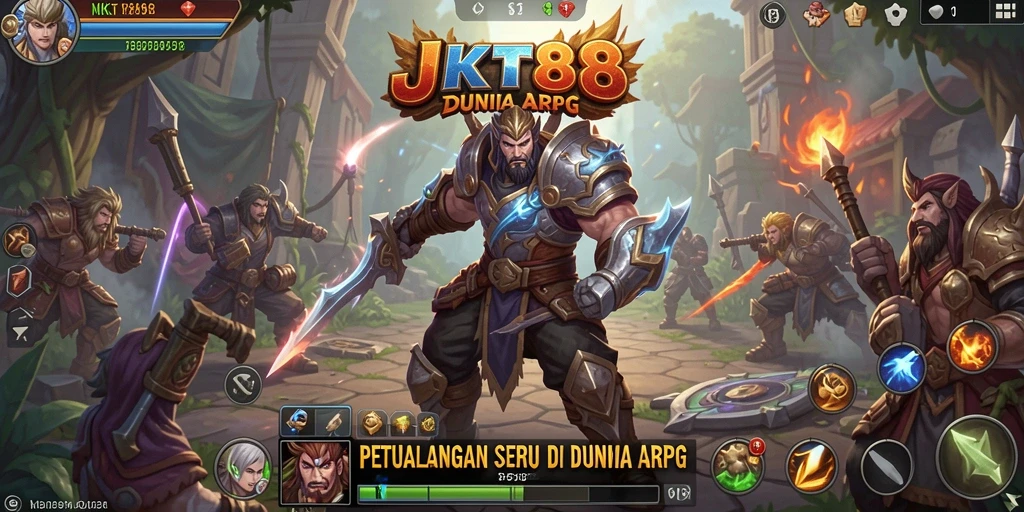 Tampilan gameplay JKT88 yang memukau dan penuh aksi.