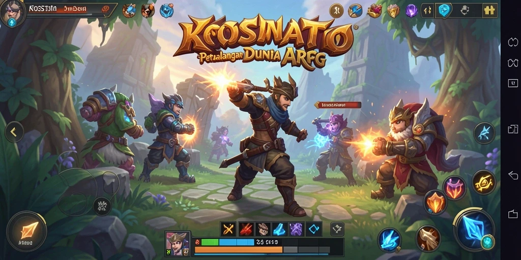 Gameplay seru dari KOSTOTO dalam dunia ARPG.