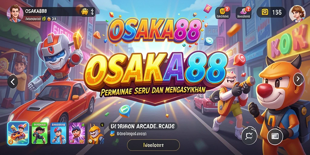 Tampilan gameplay OSAKA88 dengan grafis menakjubkan dan tantangan seru.