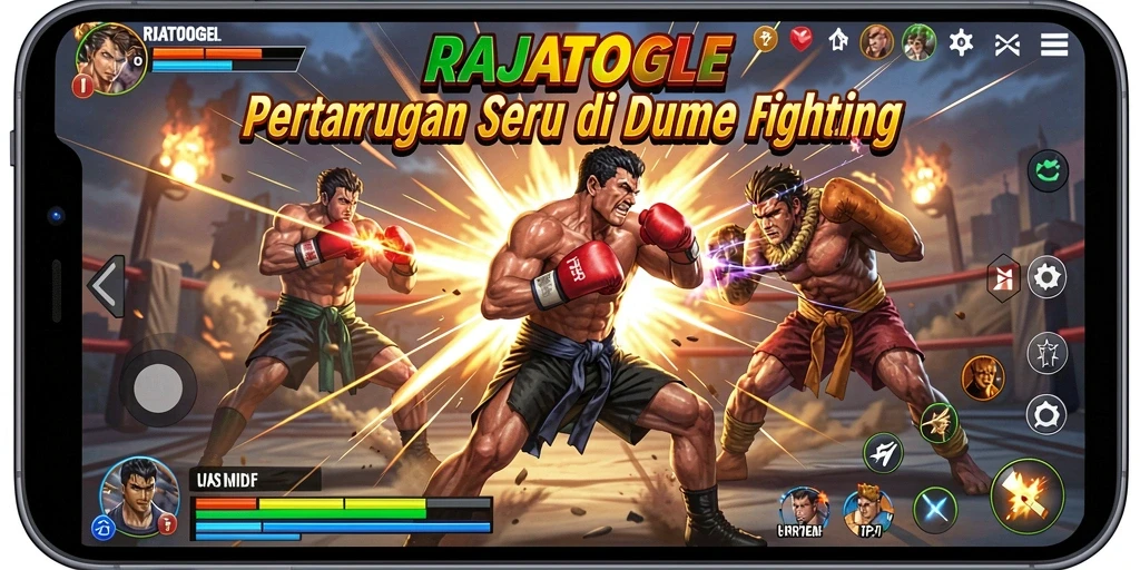 Tampilan aksi memukau dalam RAJATOGEL dengan pertarungan yang mendebarkan.